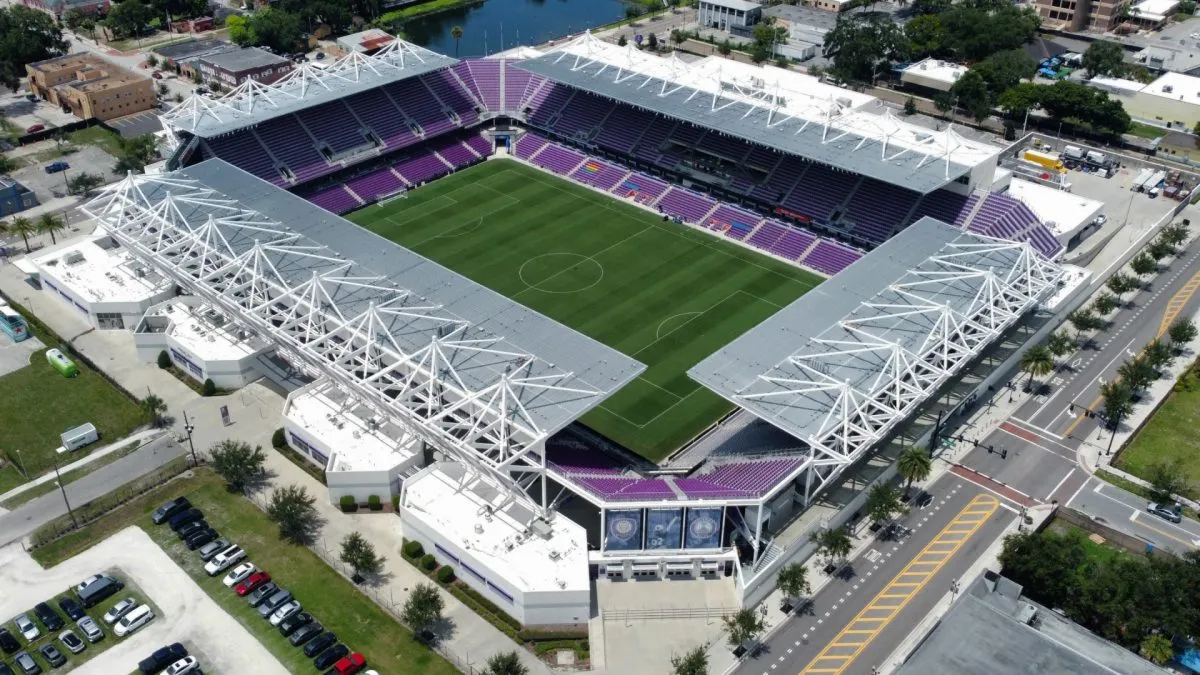 Aerial view of Inter&amp;Co Stadium ahead of the match between Bolivia and Panama as part of CONMEBOL Copa America USA 2024 on June 30, 2024. (Source: Leonardo Fernandez/Getty Images)