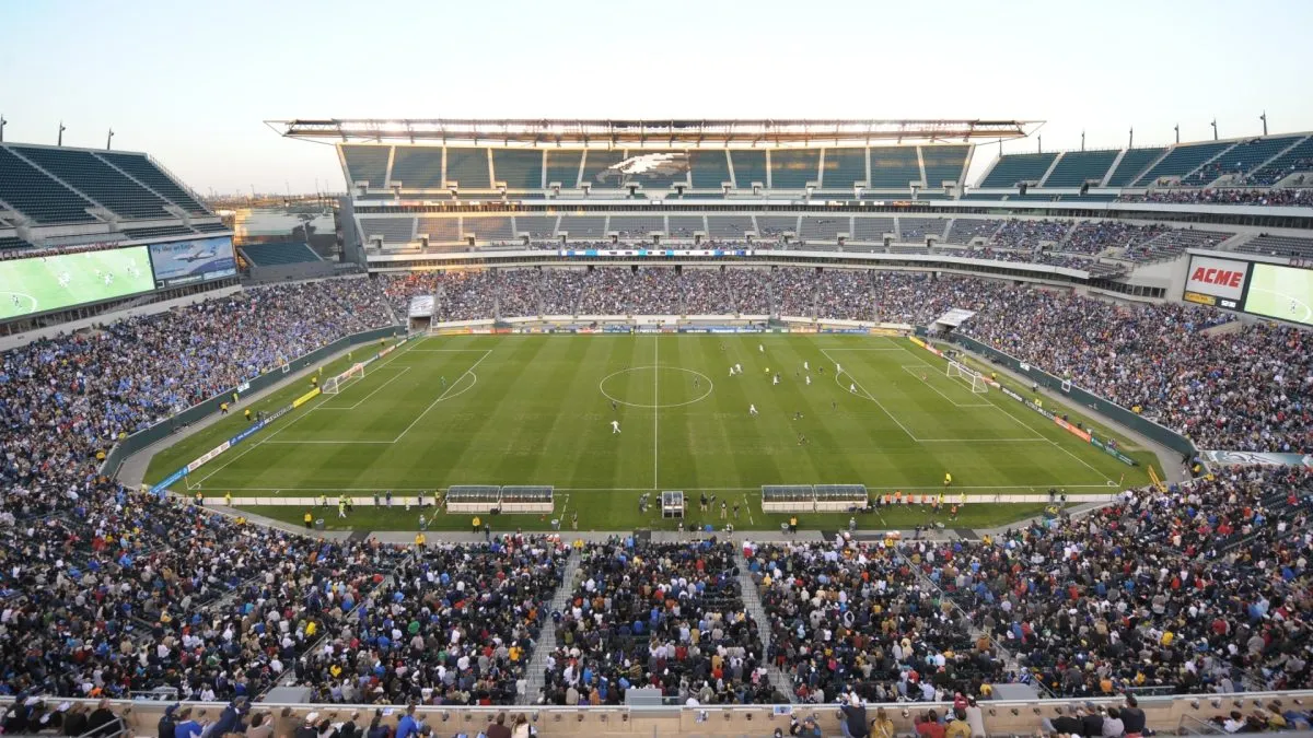 A general view of the stadium during the first regular season home game for the Philadelphia Union as they play against D.C. United on April 10, 2010. (Source: Drew Hallowell/Getty Images)