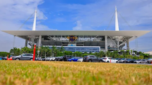 General view of Hard Rock Stadium on July 12, 2024 in Miami Gardens, Florida.
