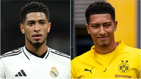 Jude Bellingham (left) and Jobe Bellingham (right)