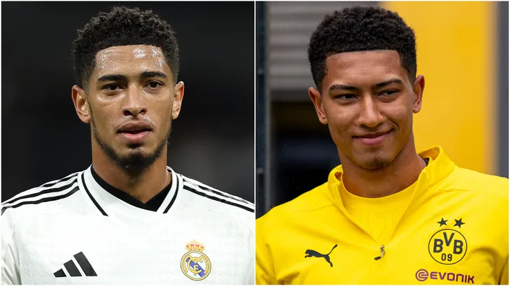 Jude Bellingham (left) and Jobe Bellingham (right)