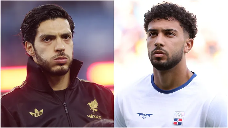 Raul Jimenez (left) and Edgar Pujol (right)