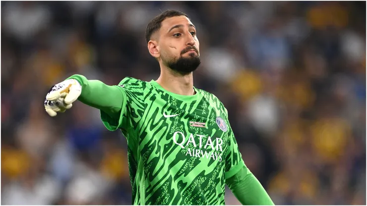 PSG Goalkeeper Gianluigi Donnarummna