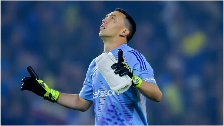 Agustin Marchesin of Boca Juniors