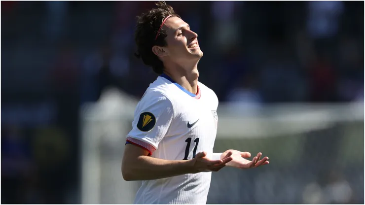 Brenden Aaronson of United States