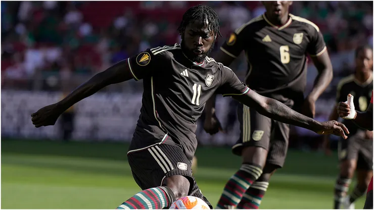 Shamar Nicholson of Jamaica