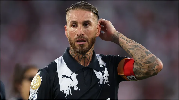 CF Monterrey player Sergio Ramos