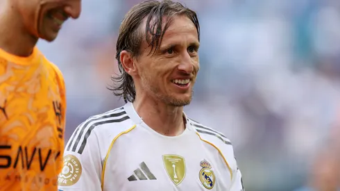 Luka Modric #10 of Real Madrid C. F.