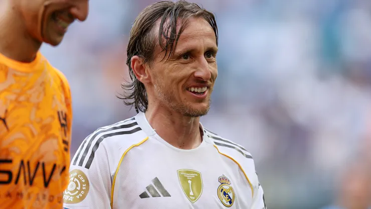 Luka Modric #10 of Real Madrid C. F.