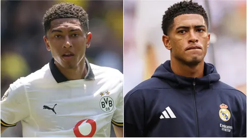 Jobe Bellingham (left) and Jude Bellingham (right)