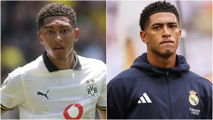 Jobe Bellingham (left) and Jude Bellingham (right)