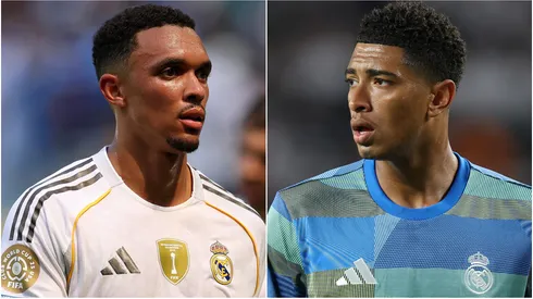 Jude Bellingham (left) and Trent Alexander-Arnold (right)