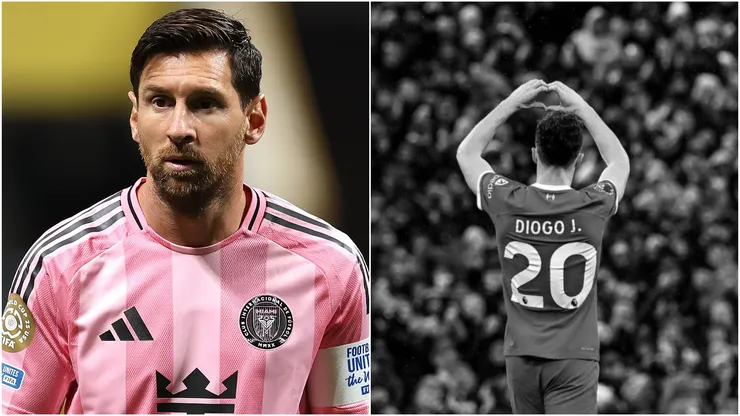 Lionel Messi's tribute to Diogo Jota