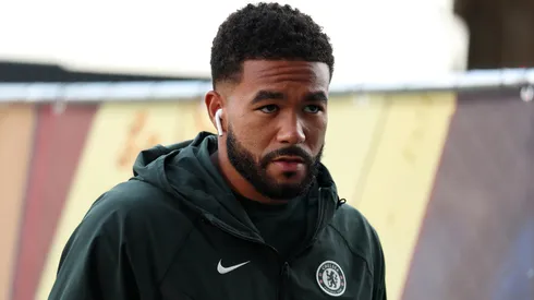Reece James #24 of Chelsea FC arrives at the stadium prior to the FIFA Club World Cup 2025 quarter final match between SE Palmeiras and Chelsea FC at Lincoln Financial Field on July 04, 2025 in Philadelphia, Pennsylvania.