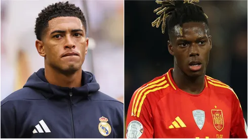 Jobe Bellingham (left) and Nico Williams (right)