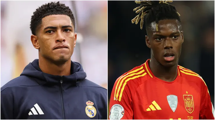 Jobe Bellingham (left) and Nico Williams (right)