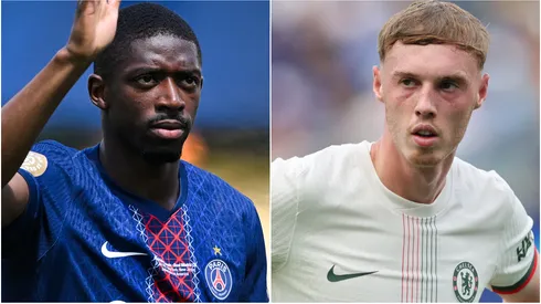 Ousmane Dembele (left) and Cole palmer (right)
