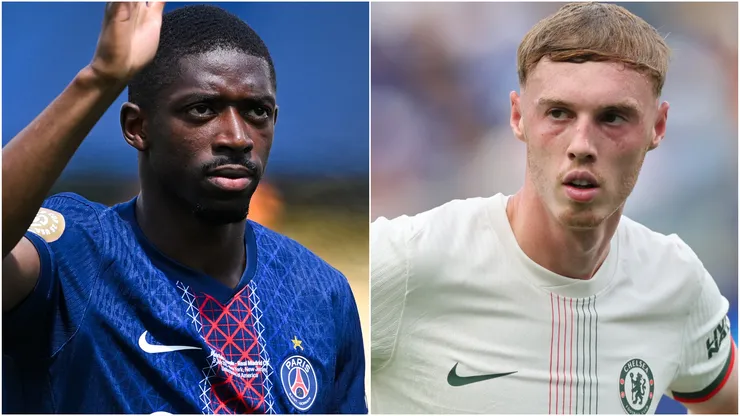 Ousmane Dembele (left) and Cole palmer (right)