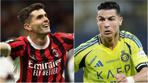 Christian Pulisic (left) and Cristiano Ronaldo (right)