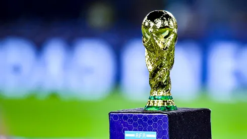 The FIFA World Cup trophy.
