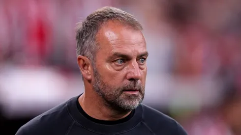 Barcelona head coach Hansi Flick.