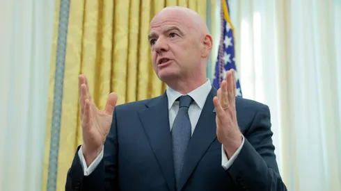 President of Fédération Internationale de Football Association (FIFA) Gianni Infantino.