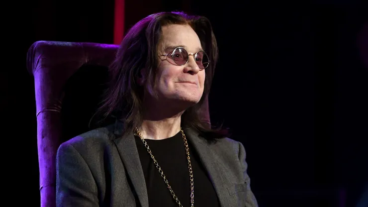 Ozzy Osbourne speaks onstage at iHeartRadio ICONS with Ozzy Osbourne: In Celebration of Ordinary Man at iHeartRadio Theater on February 24, 2020 in Burbank, California.