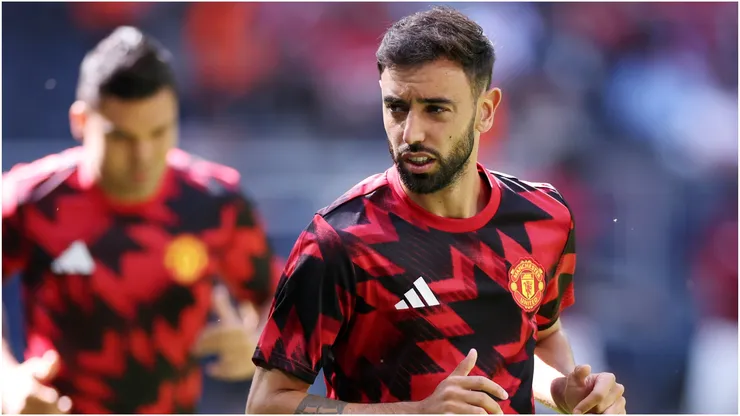 Bruno Fernandes of Manchester United