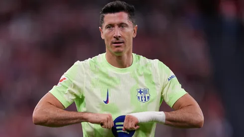 Robert Lewandowski has scored 101 goals for Barcelona.