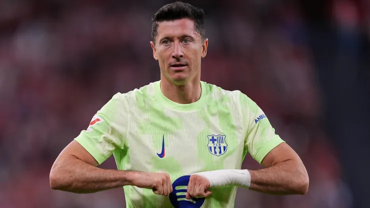 Robert Lewandowski has scored 101 goals for Barcelona.