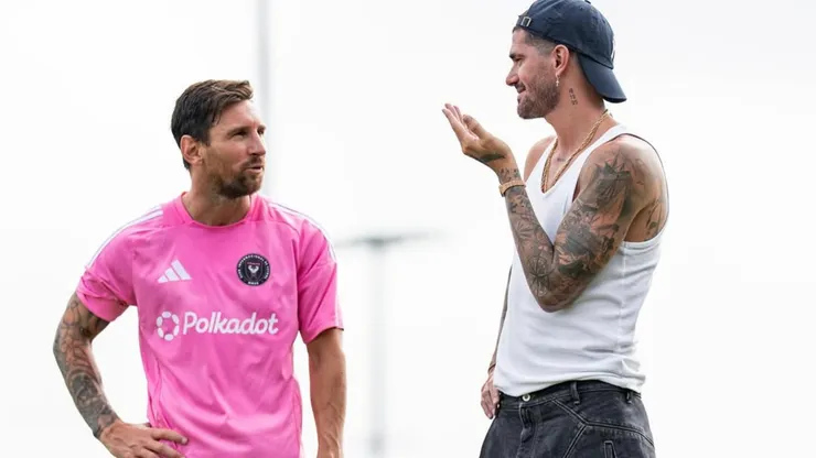 Lionel Messi and Rodrigo De Paul will be teammates at club level for the first time.