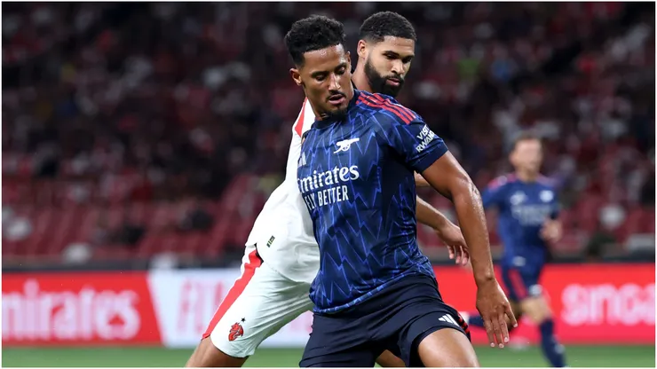 William Saliba of Arsenal