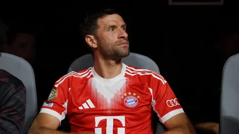 Muller played 17 years for Bayern Munich.