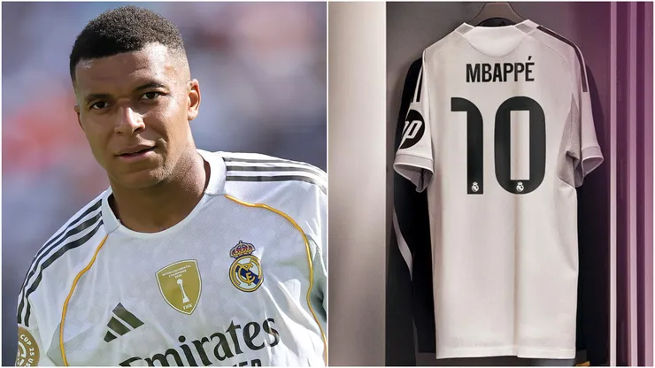 Kylian Mbappe 10 Real Madrid