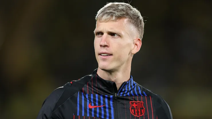 Daniel Olmo of FC Barcelona looks onduring the LaLiga match between UD Las Palmas and FC Barcelona at Estadio Gran Canaria on February 22, 2025 in Las Palmas, Spain.
