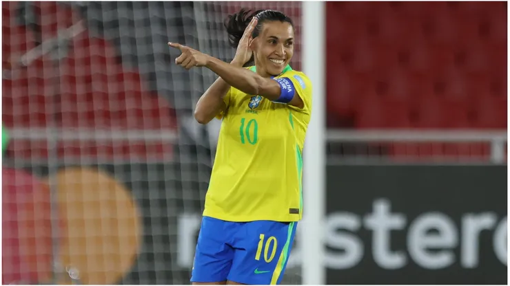 Marta Vieira of Brazil