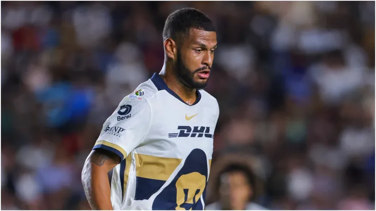 Jose Caicedo of Pumas UNAM