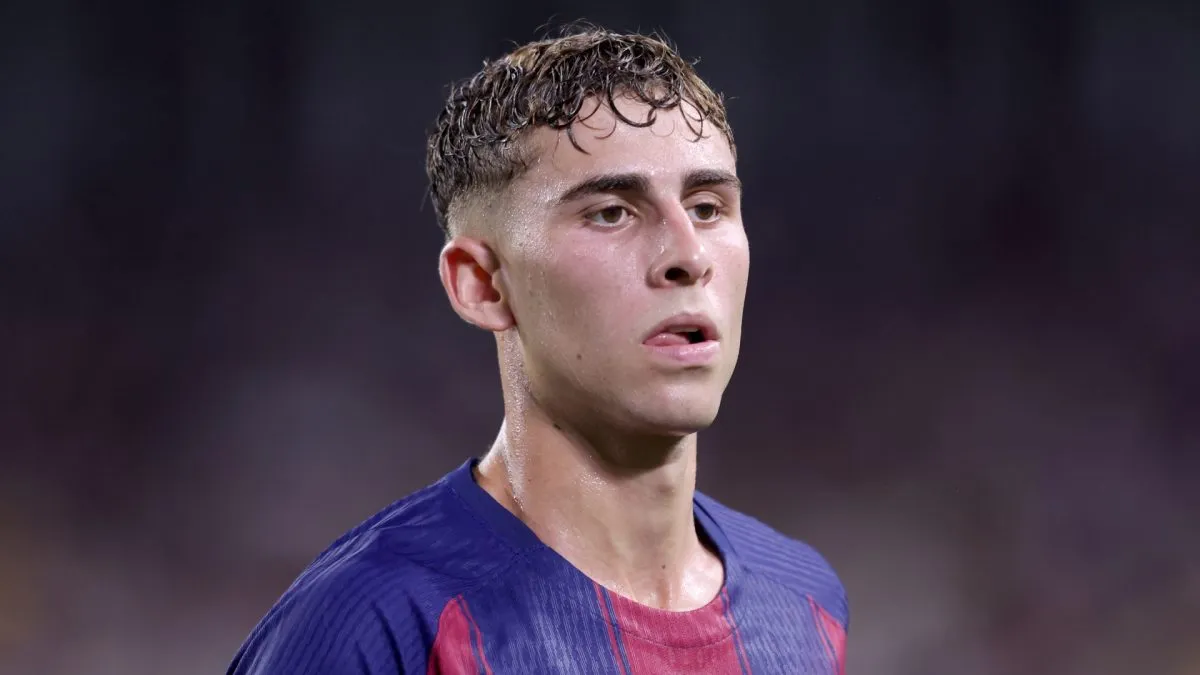 Barcelona star Fermin Lopez.