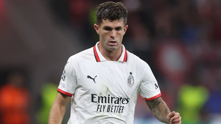 AC Milan forward Christian Pulisic