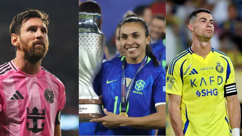 Marta revealed she studies Cristiano Ronaldo’s game closely to improve her own.