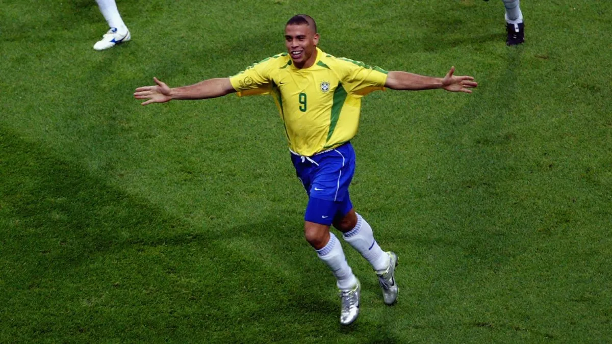 Ronaldo Nazario of Brazil.