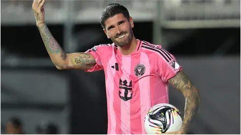 Rodrigo De Paul scored his first goal with Inter Miami vs Pumas.