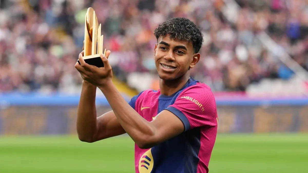 Lamine Yamal won the 2024 Kopa Trophy.
