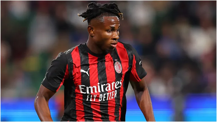 Samuel Chukwueze of AC Milan