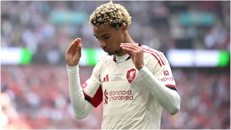 Hugo Ekitike of Liverpool