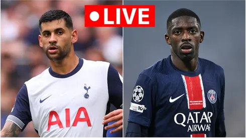 Tottenham captain Cristian Romero and PSG winger Ousmane Dembele.