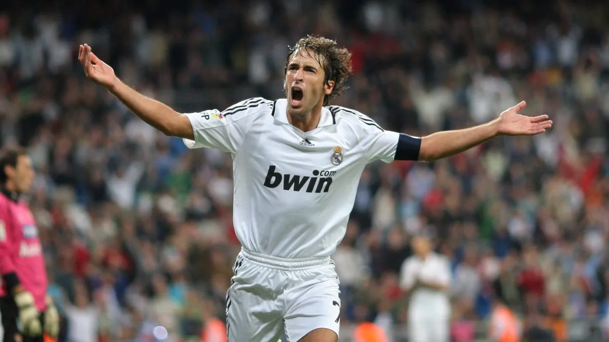 Real Madrid legend Raul Gonzalez