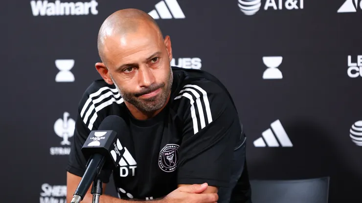 Inter Miami head coach Javier Mascherano.