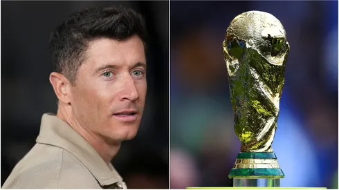 Robert Lewandowski of FC Barcelona.