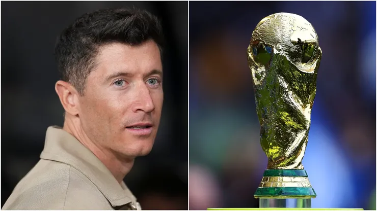 Robert Lewandowski of FC Barcelona.